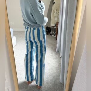 Maeve by Anthropologie “The Colette” striped jeans
